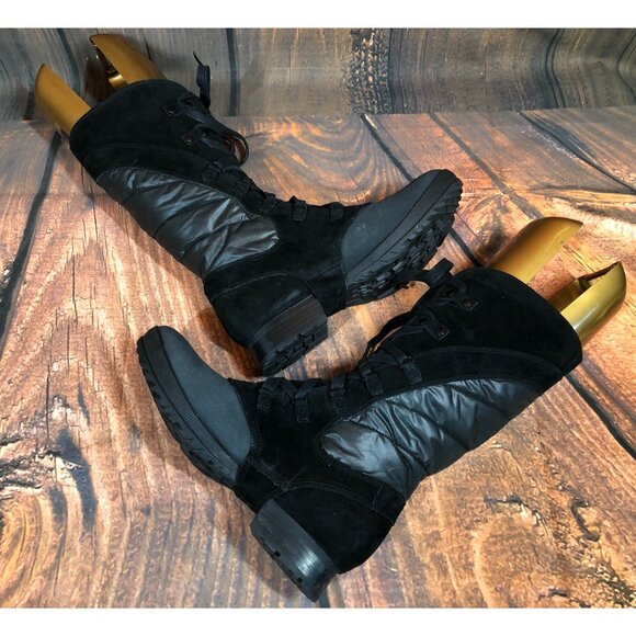 The North Face Zophia Tall Black Heetseeker Boots Womens 8 / 39 (p5N - Picture 4 of 11